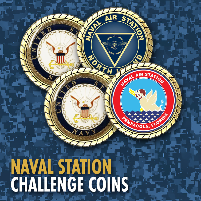 US Navy Naval Base Guantanamo Bay Challenge Coin Officially Licensed gallery