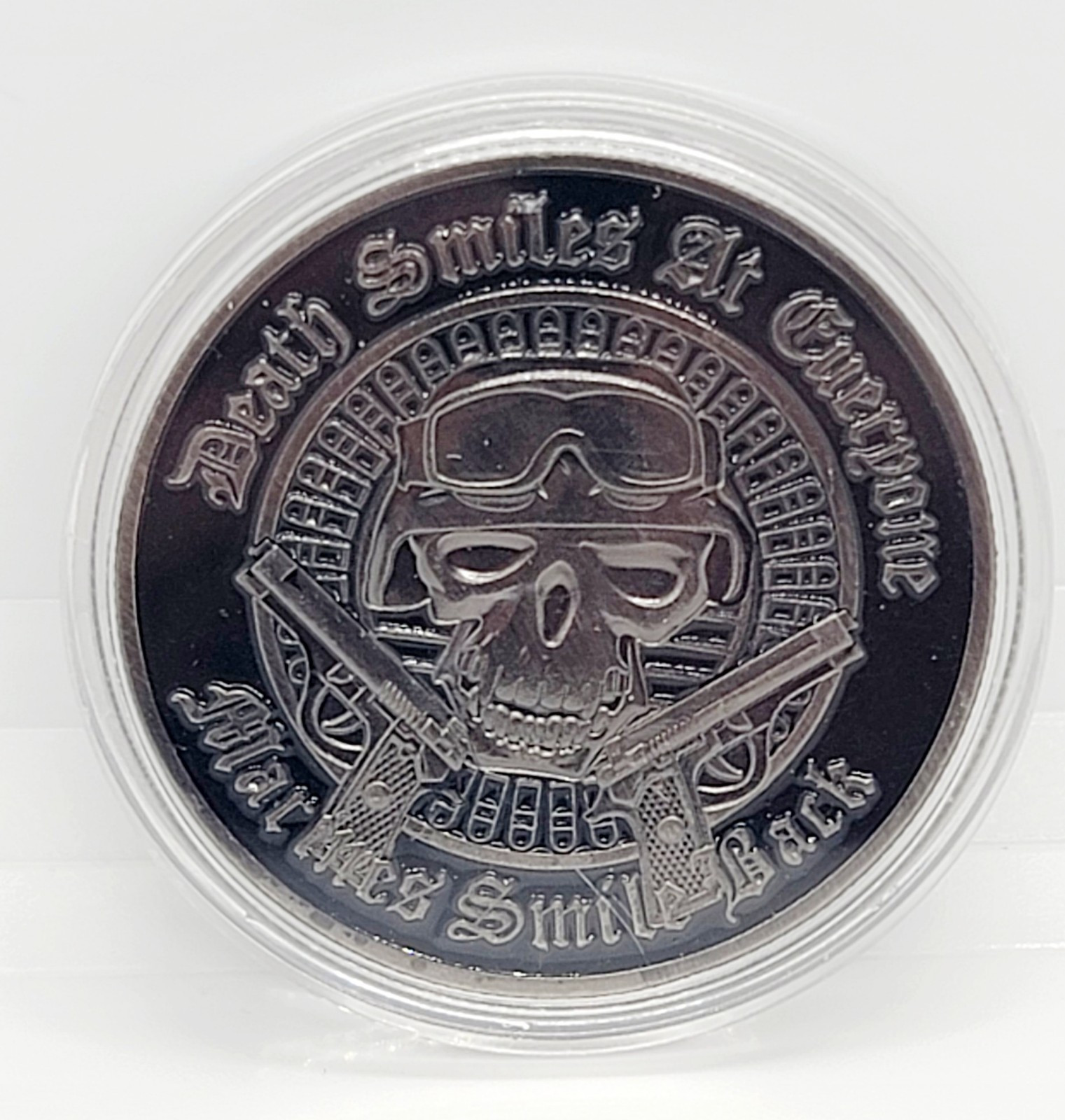 USMC Marine Corps Pride Tribute Challenge Coin Death Smiles at Everyone New gallery