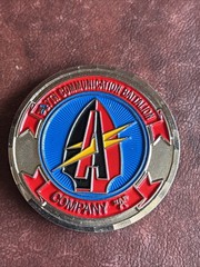7th Communications Battalion USMC Challenge Coin