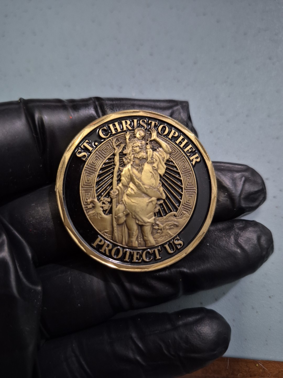 United States Marines St,Michael the Archangel Challenge Coin gallery