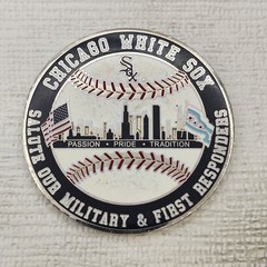 Chicago White Sox Salute Our Military & First Responders Challenge Coin