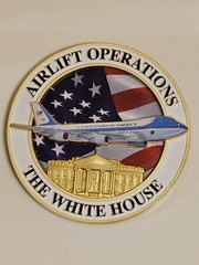 WHITE HOUSE AIR FORCE ONE OPERATIONS (AF-1) CHALLENGE COIN~2026