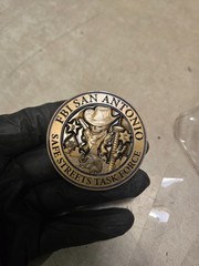 FBI San Antonio SAFE STREETS TASK FORCE Challenge Coin