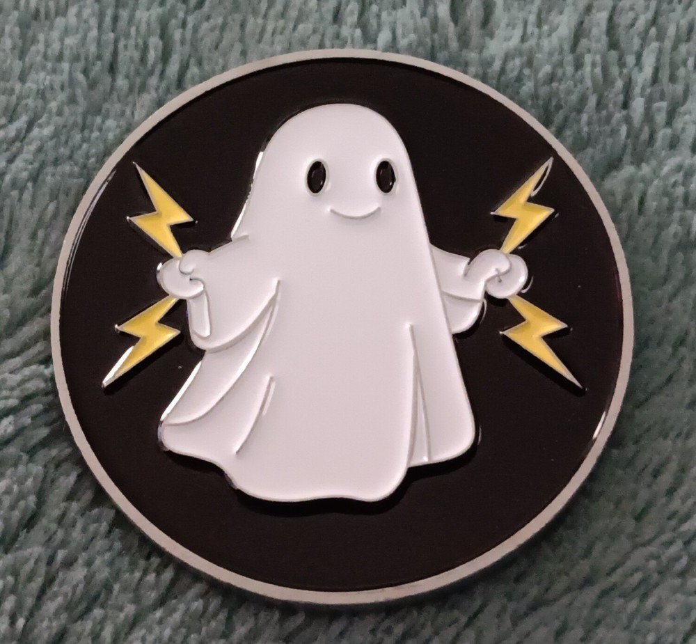 Special Ops CIA Covert Influence Ghost Operators Programs Challenge Coin & Base