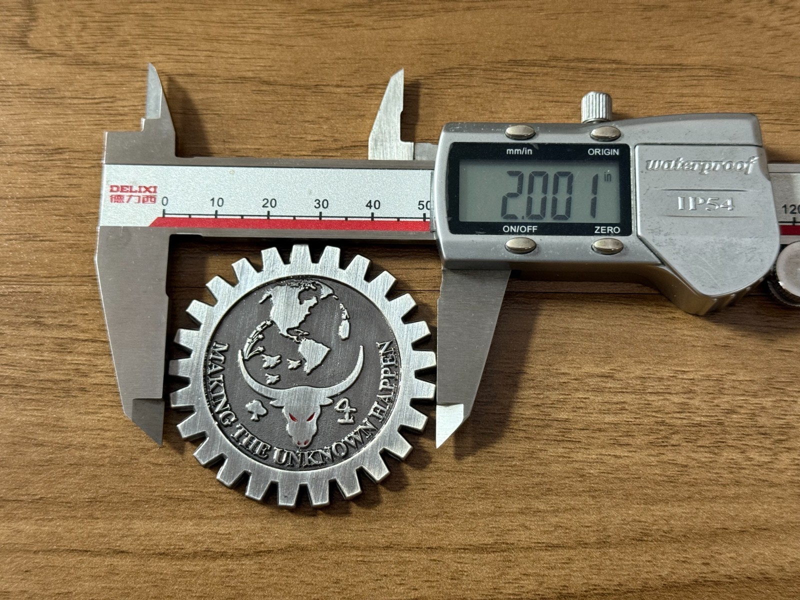 "Making the Unknown Happen" Gear Challenge Coin 1#3 gallery