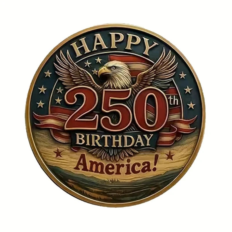 United States 250 Anniversary Coin Commemorative US 1-pc L gallery