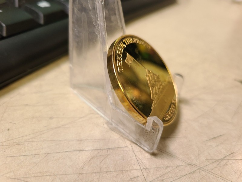 USMC 1775 Current "The Few The Proud" Semper FI Challenge Coin gallery