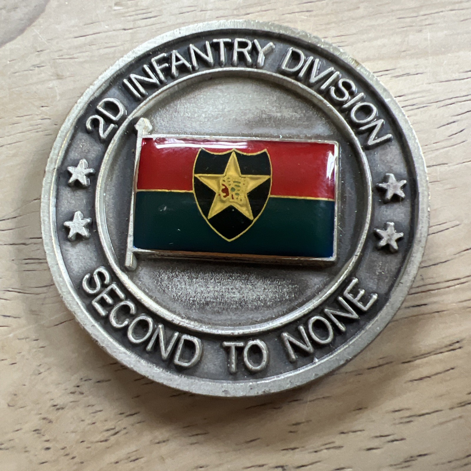 U.S. Military 2nd Infantry Division Second To None Camp Howe Challenge Coin gallery