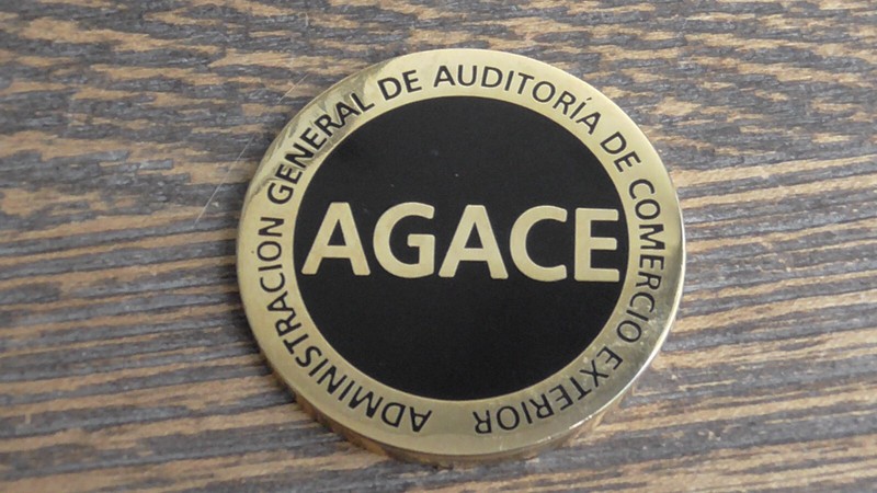 Mexico Mexican Government Ministry Of Finance AGACE Challenge Coin #536W gallery