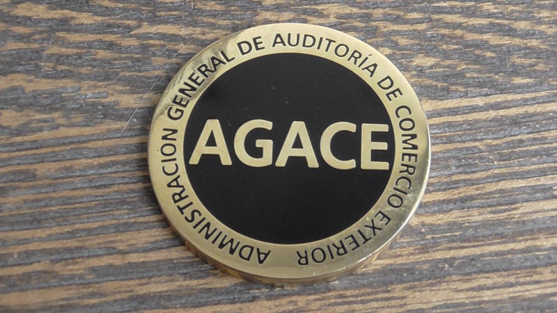 Mexico Mexican Government Ministry Of Finance AGACE Challenge Coin #536W gallery