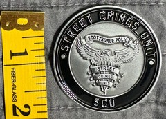 Cool Scottsdale Arizona AZ Detective Street Crimes Unit Challenge Coin Police