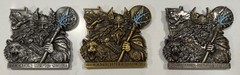 Rare Limited Edition Operation Metro 3 Challenge Coin Set And Patch Police ICE