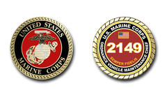 2149 Ordnance Vehicle Maintenance Chief US Marine Corps MOS Coin