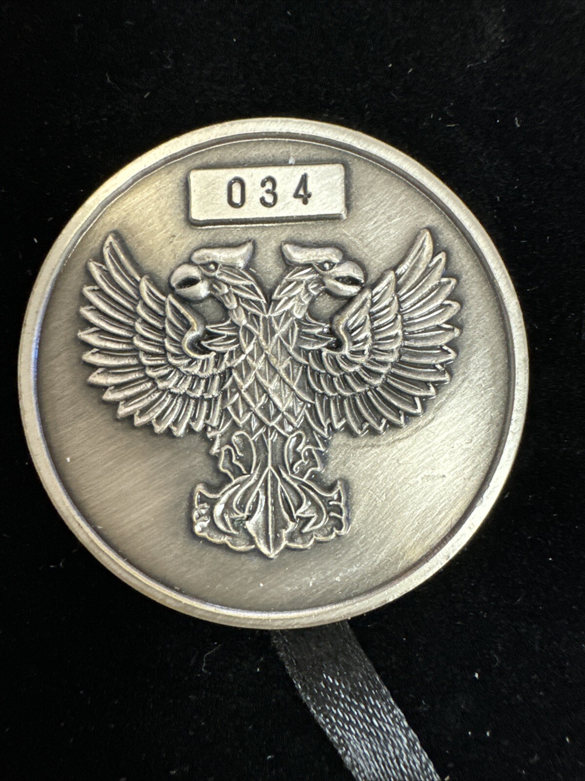 VHTF US State Department American Embassy Moscow Russia Velvet Display Box #034 gallery