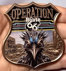 💥Delta Design Operation Route 66 Bernalilio Co New Mexico Challenge Coin #/165