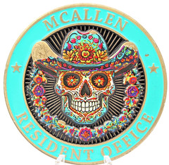 United States Secret Service McAllen Resident Office Challenge Coin 2.25
