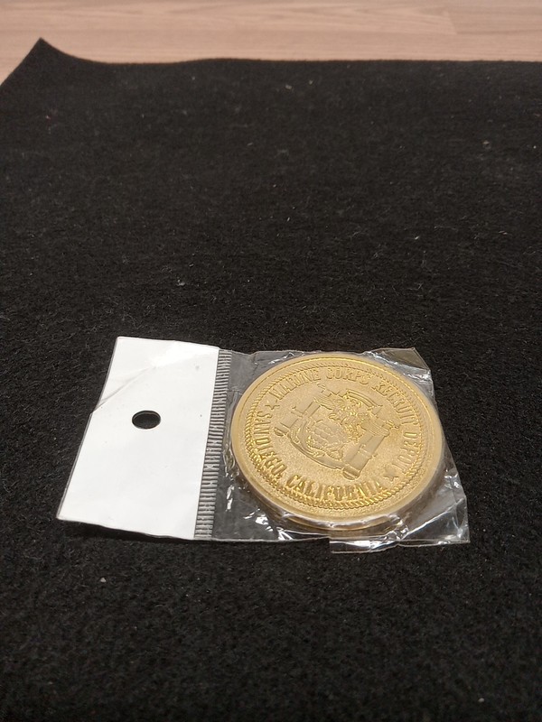 Challenge Coin Marine Corp Battalion Big Red One Recruit Depo San Diego gallery