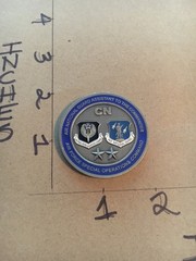 USAF Special Operations CMD Assistant to Commander Base Challenge Coin 4/24/26