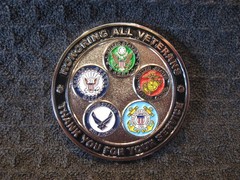 HERITAGE Veterans Home Health Hospice 1.75″ Round Military Challenge Coin
