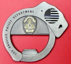 LA Police Dept. Challenge Coin. Souvenir. 2″X2.5″. 36b.