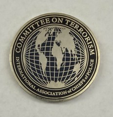 International Association Of Chiefs Of Police Terrorism 1.75” Challenge Coin