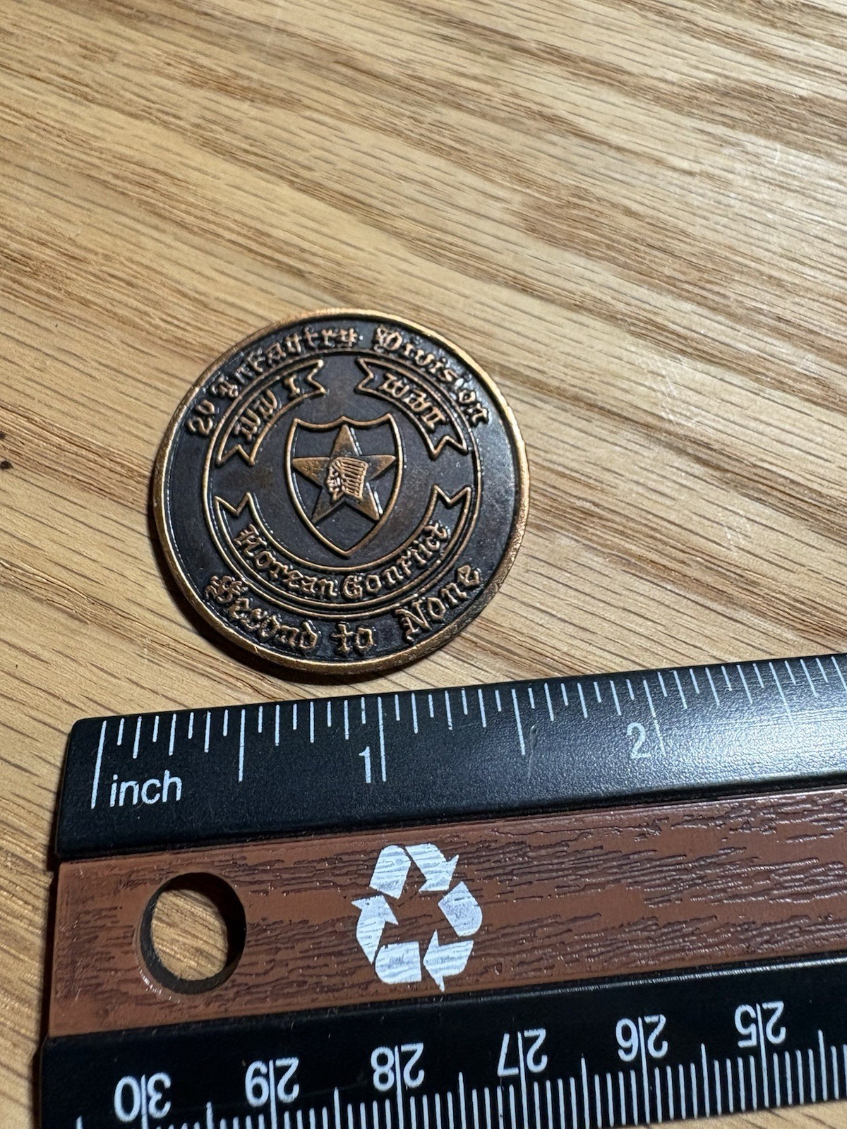 2 Infantry Division (ID) Second To None Army Military Challenge Coin gallery