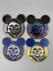 Walt Disney World Hollywood Studios Chewbacca Challenge Coin Glow In The Dark
