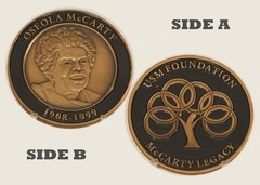 Oseola McCarty USM Foundation Legacy 1908-1999 Challenge Coin 1#14