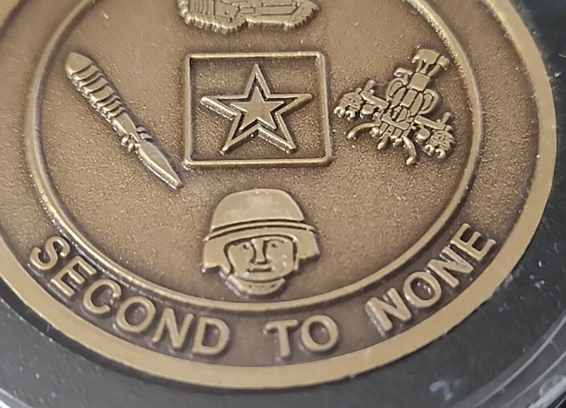 Army of One-Second to None-Dept of Army 2 Sided Challenge Coin 1 1/2" gallery