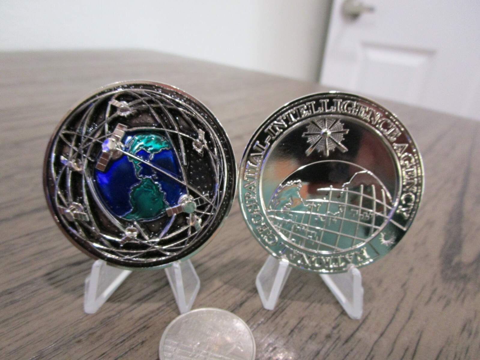 National Geospatial Intelligence Agency SIGINT GEOINT DoD NGA NSA Challenge Coin gallery