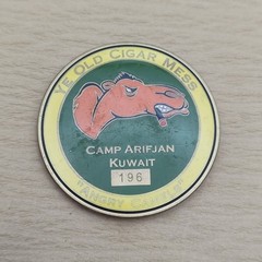 Camp Arifjan Kuwait We Smoked Them in Kuwait Challenge Coin