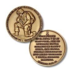 SPANISH VERSION THE TASK AHEAD 1.75″ CHALLENGE COIN