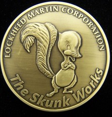 Skunk Works U2 Dragon Lady CIA Spy Plane Challenge Coin
