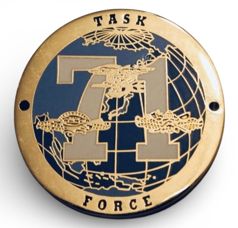 Navy Seals Naval Special Warfare Unit 1 Guam Task Force 71 Challenge Coin CPO 🔱 gallery