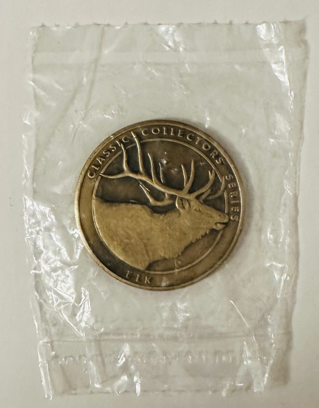 NRA National Rifle Association Classic Collectors Series Elk Coin gallery