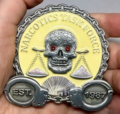 💥Morris County New Jersey Narcotics Task Force Challenge Coin