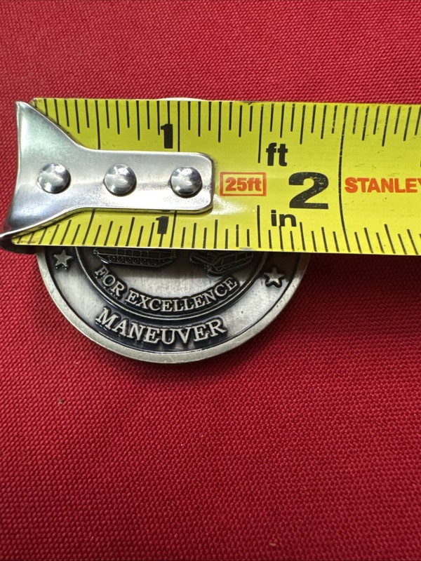 Army Challenge Coin 24th Infantry Division Assistant Division Commander E451 gallery