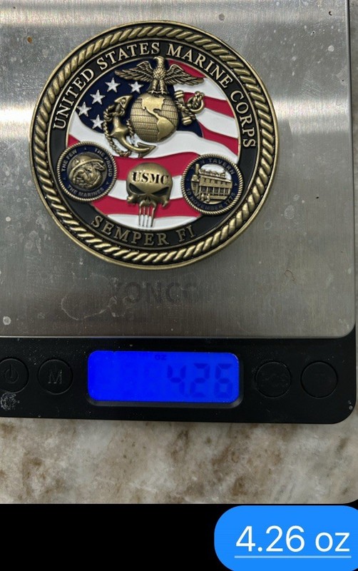 United States Marine Corps 250th Anniversary Challenge Coin 2025 USMC gallery