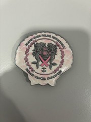 Miami Dade Police Breast Cancer Challenge Coin Seashell