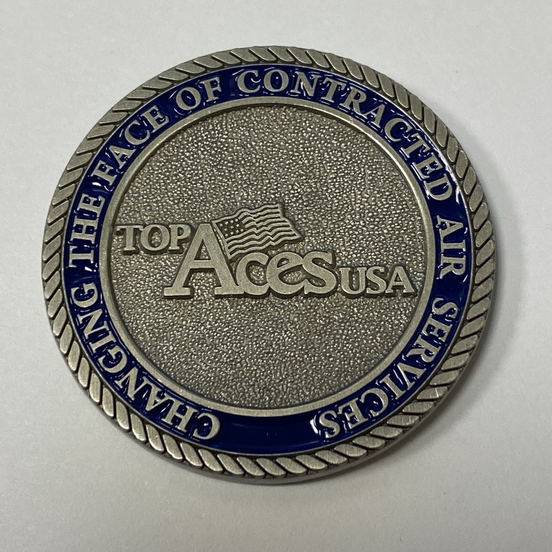 Tops Aces USA Changing The Face Of Contracted Air Services Challenge Coin gallery
