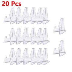 * 20 DISPLAY EASEL STANDS To Display Graded Or Challenge Coins CLEAR ACRYLIC