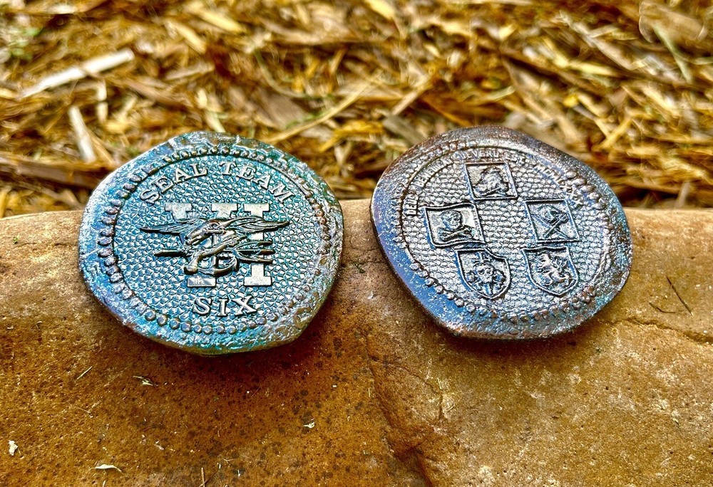 Navy Seal Team 6 VI DEVGRU NSW Assault Team Challenge Coin Doubloon CPO Skulls