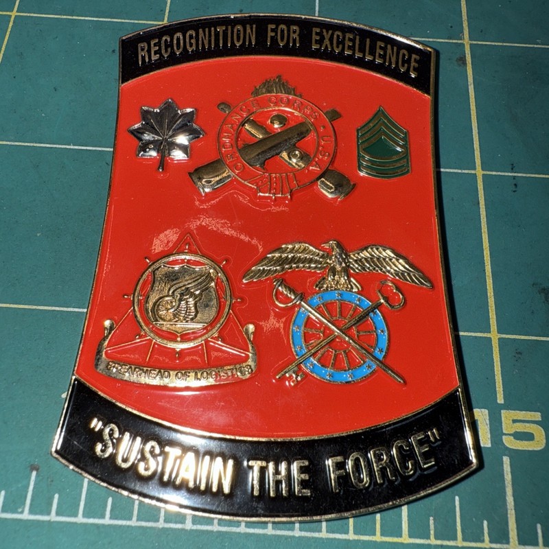 Directorate Of Logistics OIF OEF area support group Kuwait challenge coin gallery