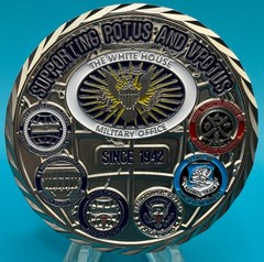 Official White House Military Office POTUS VPOTUS D.C Military Challenge Coin
