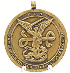 Czech Combat Lifesaver CLS Archangel Michael Medallion 1.5″ Challenge Coin
