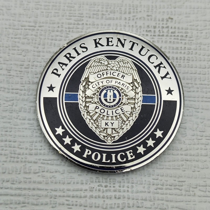 Paris,Kentucky Police Department Challenge Coin gallery