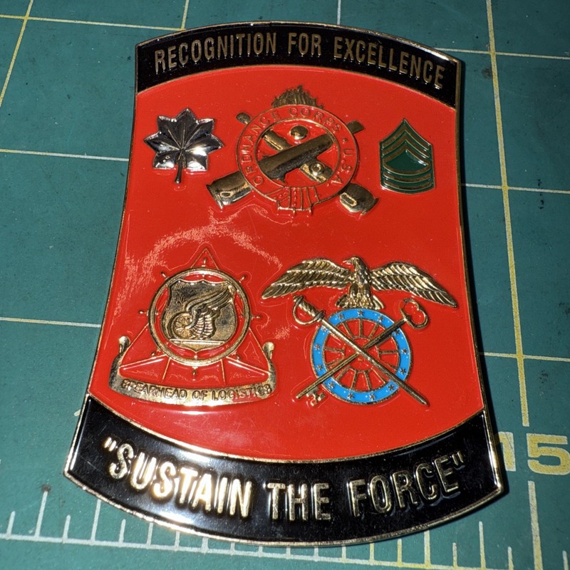 Directorate Of Logistics OIF OEF area support group Kuwait challenge coin gallery