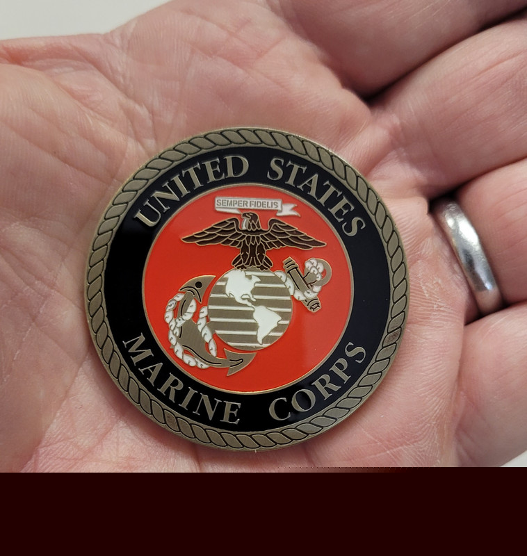 3450 Planning, Programming, Budgeting and Execution Officer USMC MOS Coin gallery