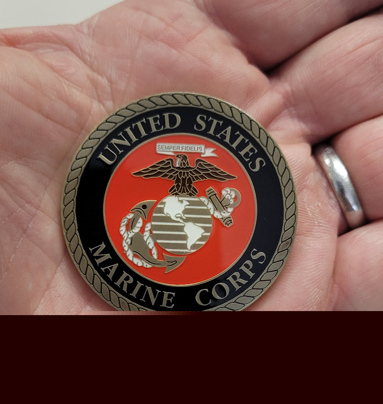 US Marine Corps Lieutenant Colonel Challenge Coin Officially Licensed gallery