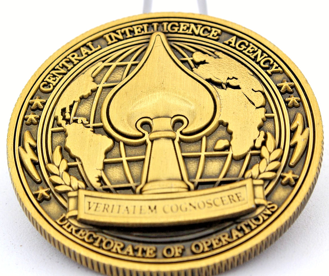 CIA Special Activities Center Political Action Group Challenge Coin 2in gallery